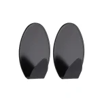 CÂRLIG X2 INOX OVAL – NEGRU | CUIERE BAIE