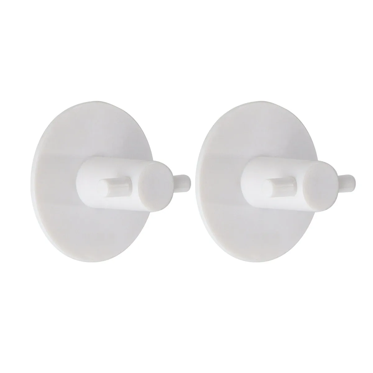 9054100 CÂRLIG X2 ROTUND – ALB | CUIERE BAIE - imagine 1