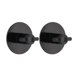 CÂRLIG X2 ROTUND – NEGRU | CUIERE BAIE