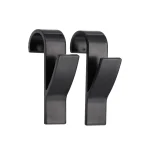 CÂRLIG X2 PENTRU CALORIFER PLASTIC – NEGRU | CUIERE BAIE