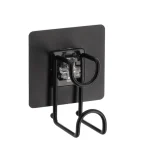 CÂRLIG CU ADEZIV PVC – NEGRU | CUIERE BAIE