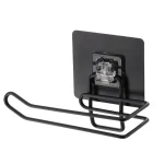 SUPORT HÂRTIE CU ADEZIV PVC – NEGRU | SUPORT HÂRTIE IGIENICA