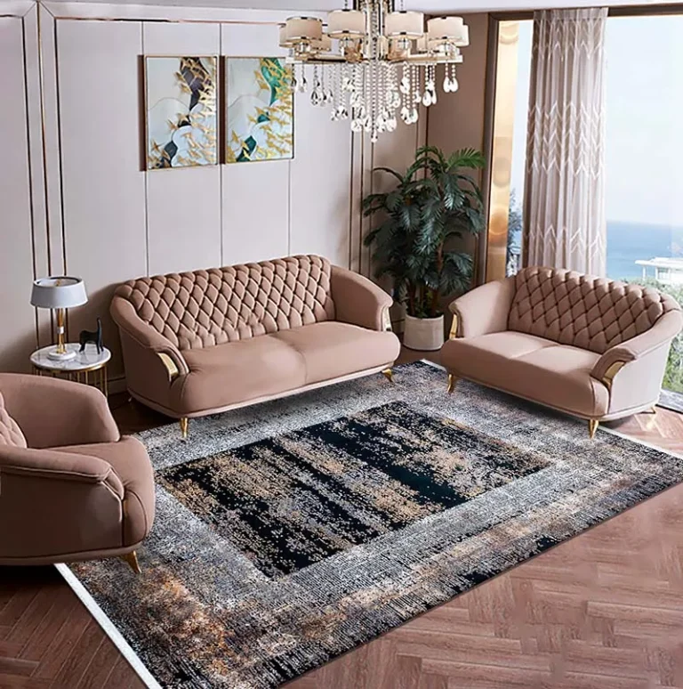 Covor Babil BX09A Negru/ Gri/ Aramiu