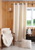 Față de pernă Mouton 40X40 cm, culoare alb, 100% poliester - imagine 3
