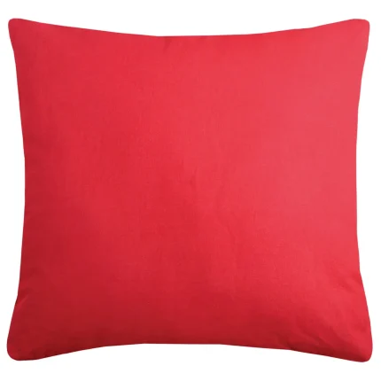 Pernă decorativă Duo 40X40 cm, culoare roșu, 100% bumbac
