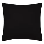 Pernă decorativă Duo 40X40 cm, culoare negru, 100% bumbac