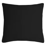 Pernă decorativă Nelson 40X40 cm, culoare negru, 100% poliester