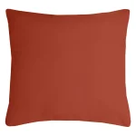Pernă decorativă Nelson 40X40 cm, culoare cărămiziu, 100% poliester