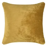 Față de pernă Doudou 40X40 cm, culoare muștar, 100% poliester