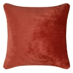 Față de pernă Doudou 40X40 cm, culoare cărămiziu, 100% poliester
