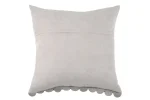 Pernă decorativă Gasbychic 40X40 cm, culoare șampanie, 50% polypropilena 50% poliester - imagine 4
