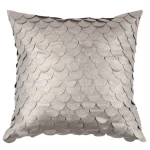 Pernă decorativă Gasbychic 40X40 cm, culoare șampanie, 50% polypropilena 50% poliester