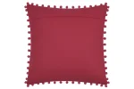 Pernă decorativă Sanchez 40X40 cm, culoare roșu, 100% bumbac - imagine 4