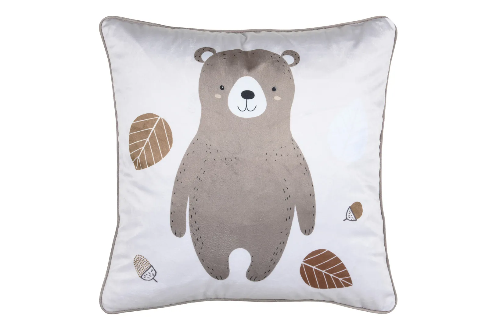 C0D324004_3 Pernă decorativă Gabin 40X40 cm, culoare natural, 100% poliester - imagine 1