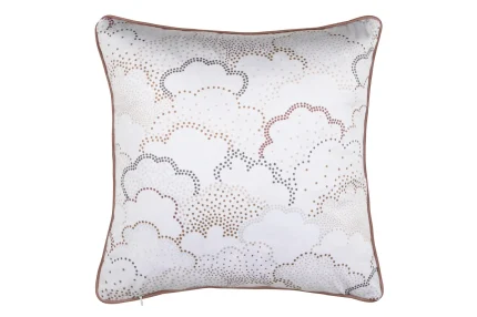 Pernă decorativă Gabin 40X40 cm, culoare alb, 100% poliester - imagine 4