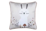 Pernă decorativă Gabin 40X40 cm, culoare alb, 100% poliester