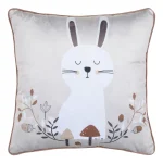 Pernă decorativă Gabin 40X40 cm, culoare alb, 100% poliester