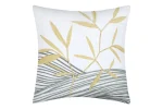 Pernă decorativă Yuki 40X40 cm, culoare muștar/gri, 100% bumbac