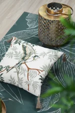 Pernă decorativă Botanys 40X40 cm, culoare multicolor, 15% in 85% bumbac - imagine 2