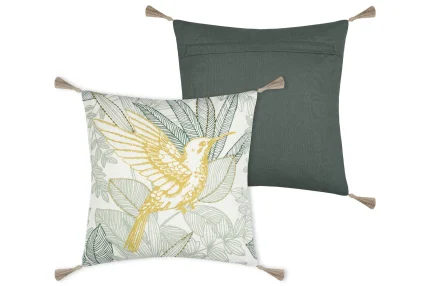 Pernă decorativă Botanys 40X40 cm, culoare multicolor, 15% in 85% bumbac - imagine 3