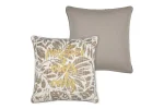Pernă decorativă Hemera 40X40 cm, culoare greige, 100% bumbac - imagine 3