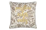 Pernă decorativă Hemera 40X40 cm, culoare greige, 100% bumbac