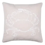 Pernă decorativă Dunes 40X40 cm, culoare natural, 55% bumbac 45% poliester
