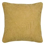 Pernă decorativă Aloha 40X40 cm, culoare bej închis, 55% bumbac 45% poliester