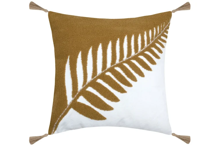 Pernă decorativă Aloha 40x40 muștar bej