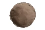 Pernă decorativă Cosylife Diam 40, culoare greige, 100% poliester - imagine 4