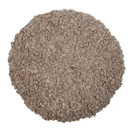 Pernă decorativă Cosylife diam 40 greige