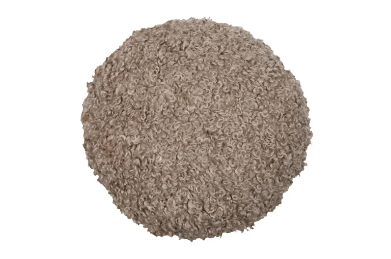 Pernă decorativă Cosylife diam 40 greige