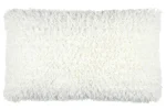 Pernă decorativă Mouton 50X80 cm, culoare alb, 100% poliester
