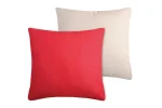 Pernă decorativă Duo 50X50 cm, culoare roșu/in, 100% bumbac - imagine 3