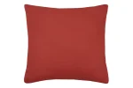 Pernă decorativă Duo 50X50 cm, culoare cărămiziu/alb, 100% bumbac