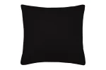 Pernă decorativă Duo 50X50 cm, culoare negru/in, 100% bumbac