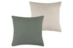 Pernă decorativă Duo 50X50 cm, culoare gri/in, 100% bumbac - imagine 3