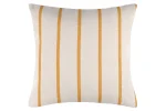 Pernă decorativă St Trop 50X50 cm, culoare alb/muștar, 100% bumbac