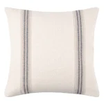 Pernă decorativă Montauban 50X50 cm, culoare alb/antracit, 100% bumbac