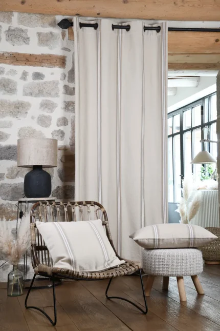 Pernă decorativă Montauban 50X50 cm, culoare alb, 100% bumbac - imagine 3