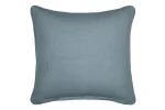 Pernă decorativă Coline 45X45 cm, culoare bleu, 100% bumbac - imagine 4