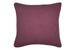 Pernă decorativă Coline 45X45 cm, culoare vișiniu, 100% bumbac - imagine 4