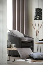 Pernă decorativă Morey 50X50 cm, culoare greige, 100% poliester - imagine 3