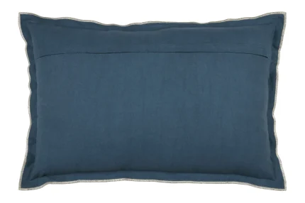 Pernă decorativă Helios 40X60 cm, culoare albastru, 100% bumbac - imagine 4