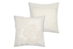 Pernă decorativă Balma 45X45 cm, culoare bej, 85% bumbac 15% in - imagine 3