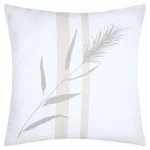 Pernă decorativă Pampa 50X50 cm, culoare crem, 55% bumbac 45% poliester