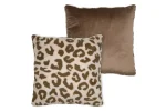 Pernă decorativă Fauves 45X45 cm, culoare bej, 100% poliester - imagine 3