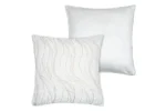 Pernă decorativă Fauves 45X45 cm, culoare crem, 100% poliester - imagine 3