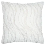 Pernă decorativă Fauves 45X45 cm, culoare crem, 100% poliester