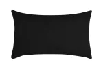 Pernă decorativă Nelson 30X50 cm, culoare negru, 100% poliester